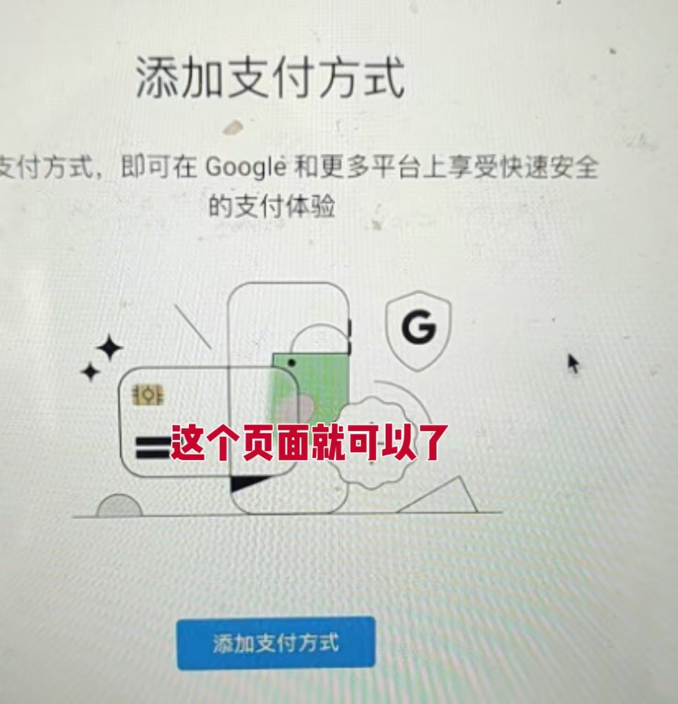 没有支付资料页面截图